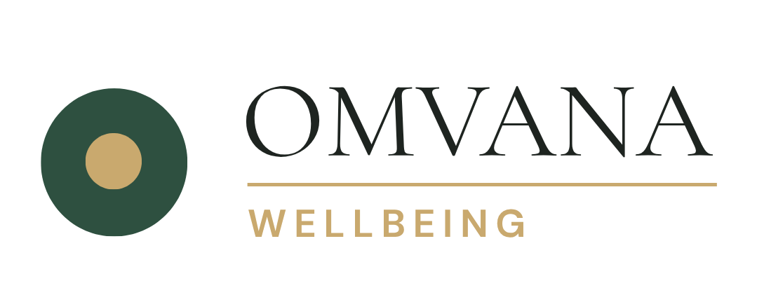Omvana Wellbeing logo — hatha yoga classes in Vancouver